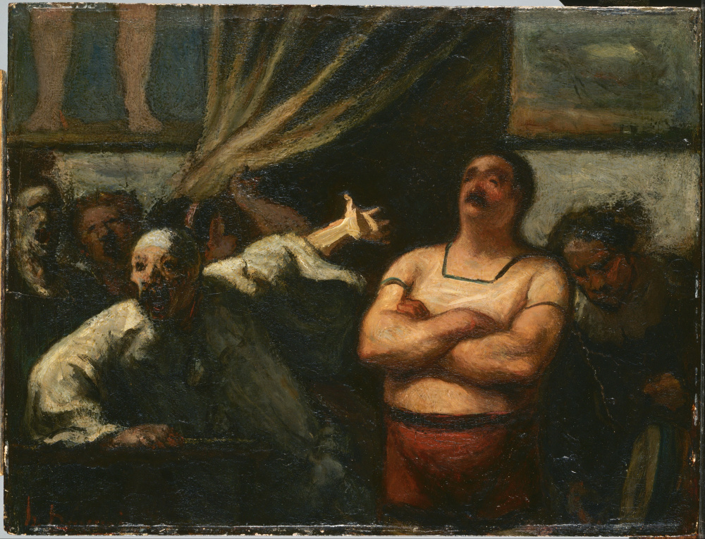 Honoré Daumier - The Strong Man - 杜米埃.tif
